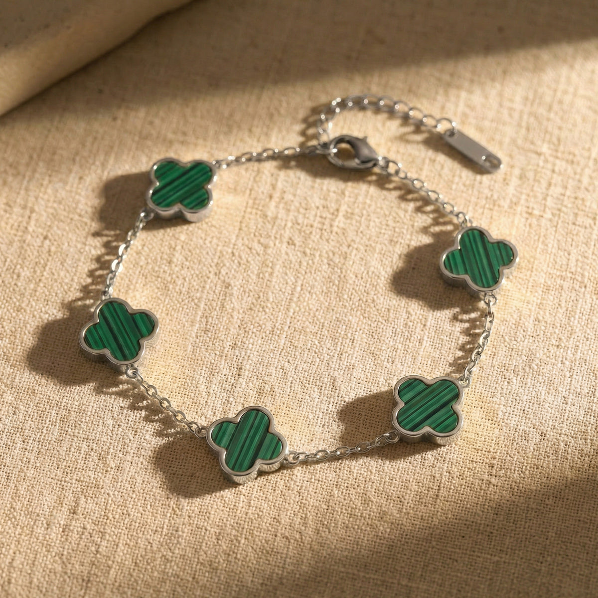 Silver Shalom Bracelet