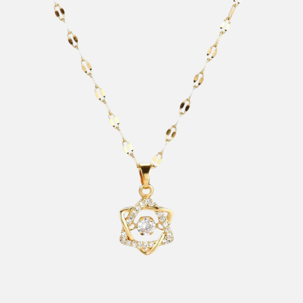 Star Of David Gem Pendant