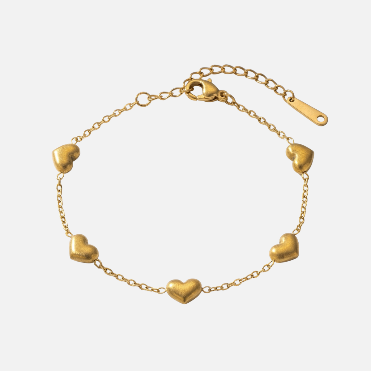 Mini Heart of Israel Bracelet